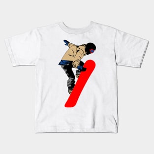 Snowboarder Kids T-Shirt